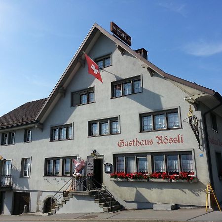 Hotel Gasthaus Rossli Sankt Gallenkappel Exterior foto